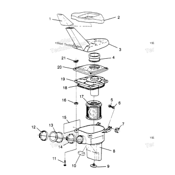 AIR BOX ASSEMBLY TRAIL BOSS