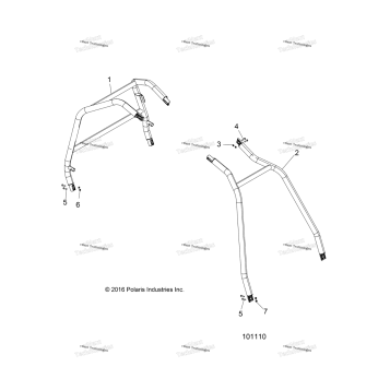 CHASSIS, CAB FRAME AND SIDE BARS