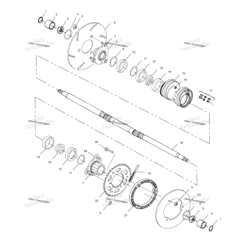 REAR HOUSING