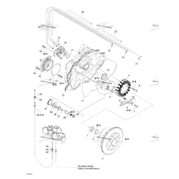 MAGNETO, OIL PUMP
