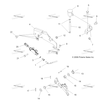 BRAKE, FOOT A07MH76FA