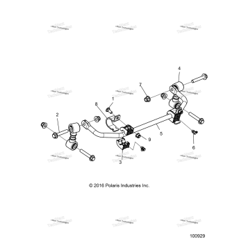 SUSPENSION, STABILIZER BAR, FRONT