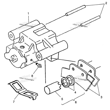 REAR BRAKE BIG BOSS 6X6 400L