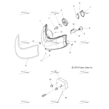 ELECTRICAL, HEADLIGHT & TAILLIGHT