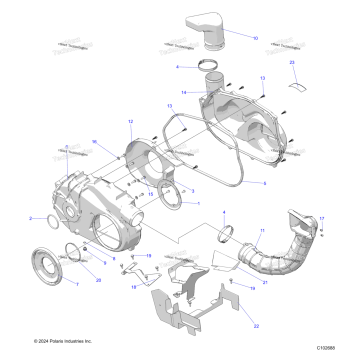 BODY, CLUTCH COVER