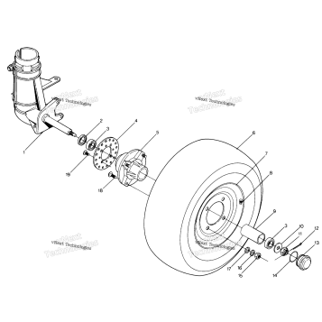 FRONT WHEEL ASSEMBLY