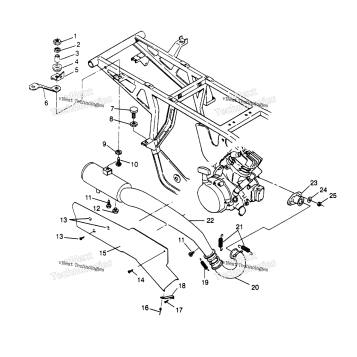 EXHAUST SYSTEM SPORT 400L