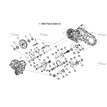 TRANSMISSION INTERNALS /LD27FB