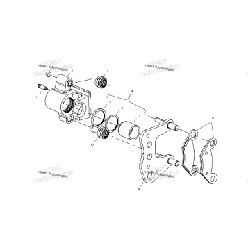 FRONT BRAKE A02CD50AA/AB/FB