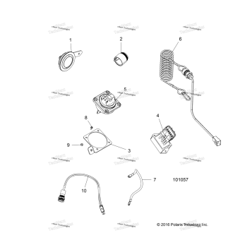 ELECTRICAL, HORN & BATTERY SWITCH