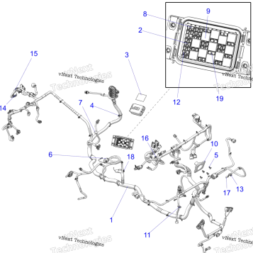 ELECTRICAL, WIRE HARNESS