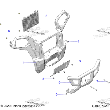 BODY, FRONT BUMPER