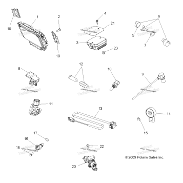 ELECTRICAL, SWITCHES, SENSORS, ECU & CONTROL MODULES