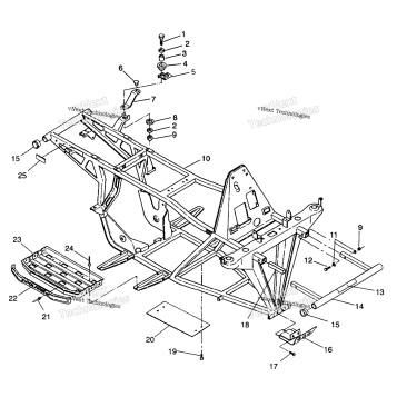 FRAME ASSEMBLY TRAIL BLAZER