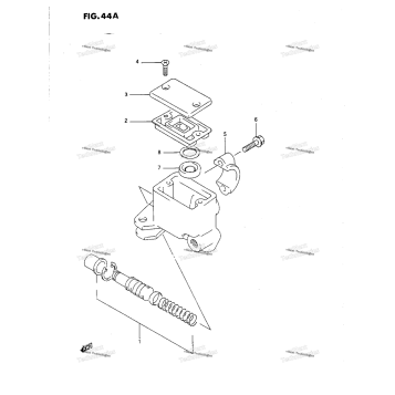 FRONT MASTER CYLINDER (M/N/P/R)