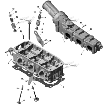 ENGINE - CYLINDER HEAD
