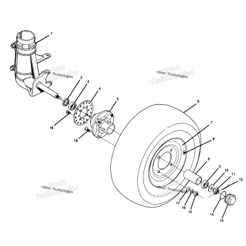 FRONT WHEEL ASSEMBLY