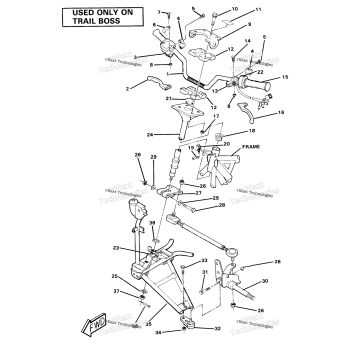 STEERING ASSEMBLYTRAIL BOSS
