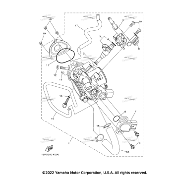 THROTTLE BODY ASSY 1