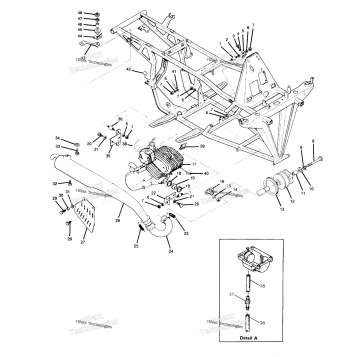 ENGINE & MUFFLER MOUNTING