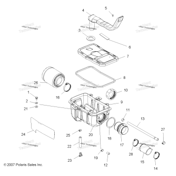ENGINE, AIR INTAKE SYSTEM