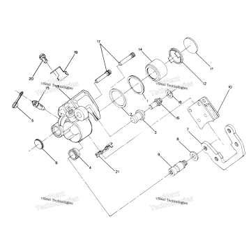 FRONT BRAKE CALIPER ASSEMBLY