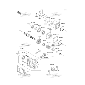 BEVEL GEAR CASE