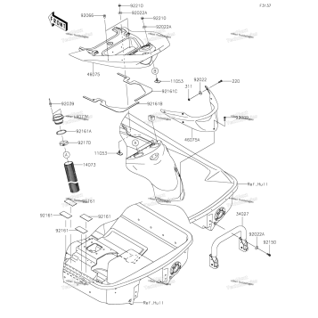HULL REAR FITTINGS