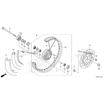 FRONT WHEEL