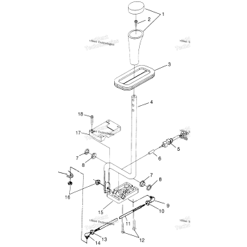 GEAR SELECTOR W968540