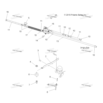 ENGINE, CARBURETOR MOUNTING & FUEL LINES