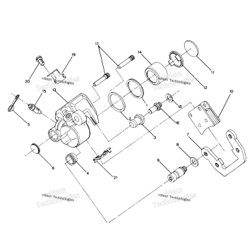 FRONT BRAKE CALIPER ASSEMBLY