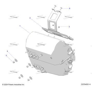 BODY, HVAC, MAIN MOUNTING