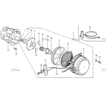 G65 RECOIL STARTER
