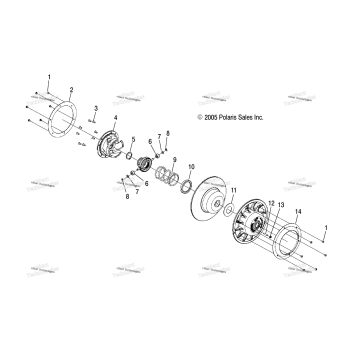 DRIVEN CLUTCH /FSA