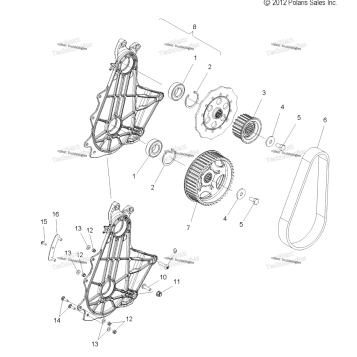 DRIVE TRAIN, QUICKDRIVE BELT SYSTEM