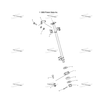 STEERING POST /AB/AC