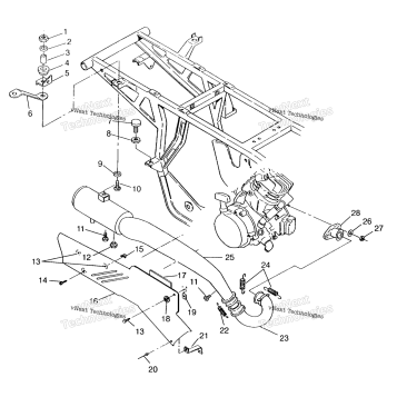 EXHAUST SYSTEM SWEDISH 4X4 400L