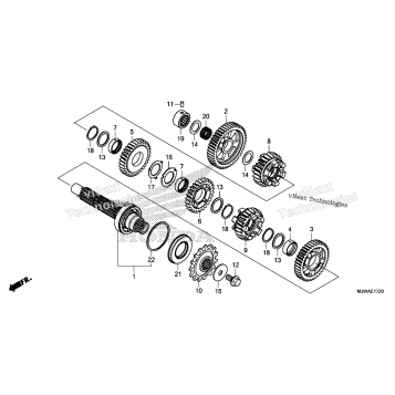 TRANSMISSION (COUNTERSHAFT)