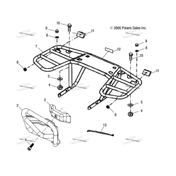 BUMPER/RACK /EB