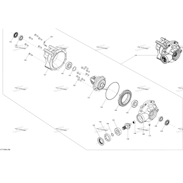 DRIVE SYSTEM, FRONT DIFFERENTIAL