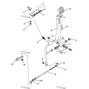 SHIFT LINKAGE TRAIL BOSS