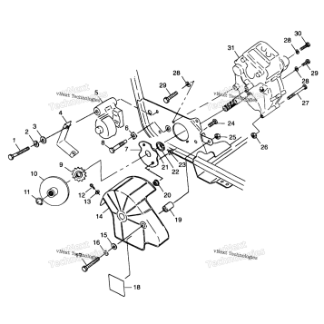 GEARCASE/BRAKE MOUNTING