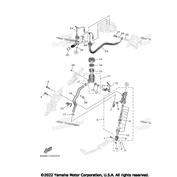 REAR MASTER CYLINDER