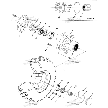 FRONT WHEEL ASSEMBLY
