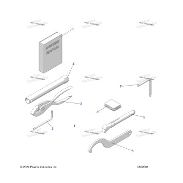 REFERENCE, TOOL KIT AND OWNERS MANUAL