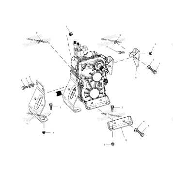 TRANSMISSION MOUNTING A02CD50AA/AB/FB