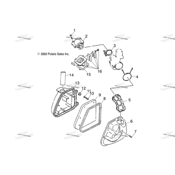 AIR CLEANER /CB/CD