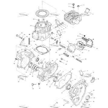 CRANKCASE & CYLINDER