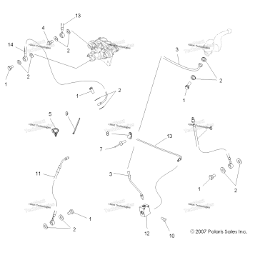 BRAKES, BRAKE LINES